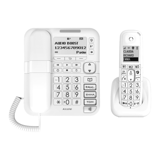 Alcatel XL785 Combo Voice Bedienungsanleitung