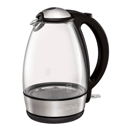 TEFAL KI7208 Glass Vision Handbuch