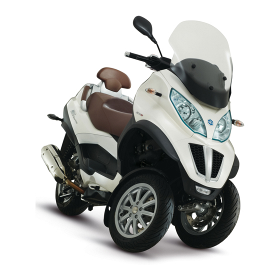 PIAGGIO MP3 LT 500 i.e. SPORT Bedienungsanleitung