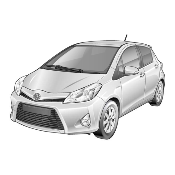 Toyota 2004 Yaris Hybrid Notfall-Handbuch