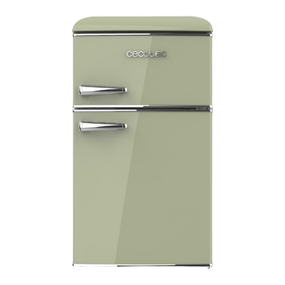 cecotec BOLERO COOLMARKET 2D ORIGIN 86 RED Bedienungsanleitung