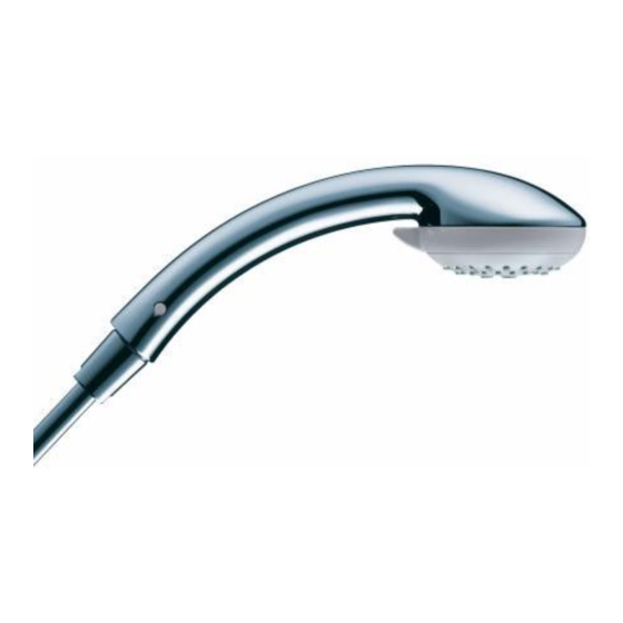 HANSGROHE Marin 3 28303000 Montageanleitung / Pflegehinweis