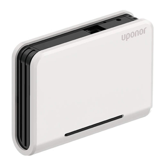 Uponor Smatrix Wave PLUS R-167 Kurzanleitung
