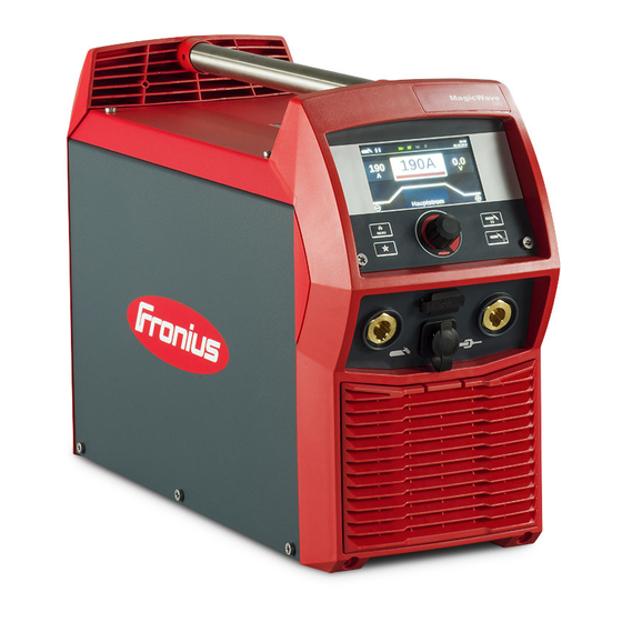 Fronius MagicWave 190 Handbücher