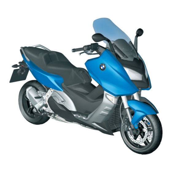 BMW C 600 Sport Betriebsanleitung