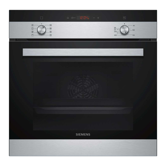 Siemens HB153FES0 Gebrauchs- Und Montageanleitung