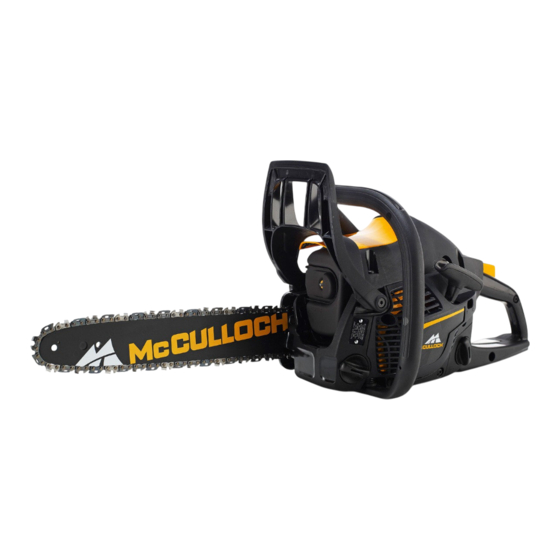 McCulloch CS 380 Bedienungsanweisung