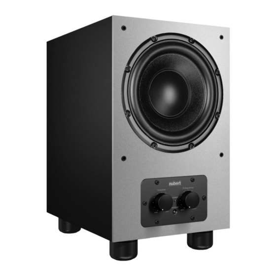 nubert nuBox AW-441 Bedienungsanleitung