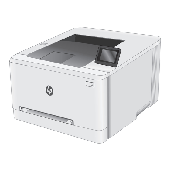 HP Color LaserJet Pro M255 Referenzhandbuch