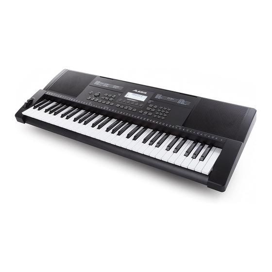 Alesis HARMONY 61 Handbücher