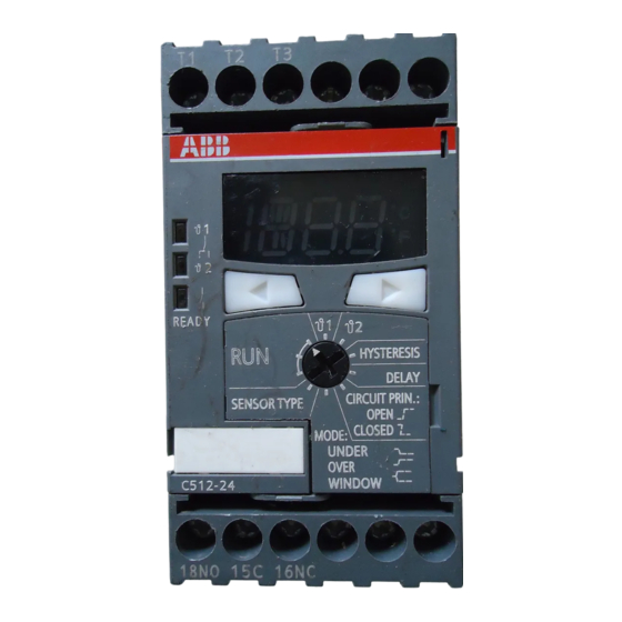 ABB C512 Betriebsanleitung