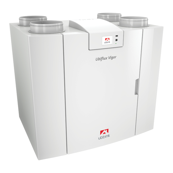 ubbink UBIFLUX Vigor W325 Bedienungsanleitung