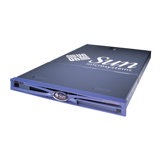 Sun Microsystems Fire V210 Handbücher