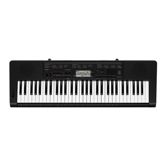 Casio CTK-2080 Bedienungsanleitung