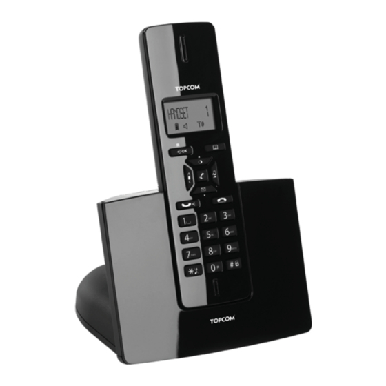 Topcom BUTLER E2100 TWIN Bedienungsanleitung