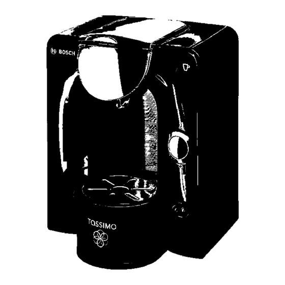 Bosch TAS5546 Kurzanleitung