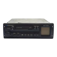 Blaupunkt ACR4230 Bedienungsanleitung