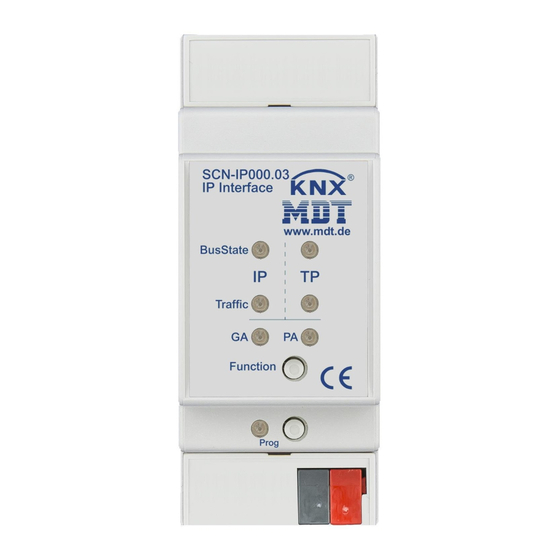MDT SCN-IP000.03 Technisches Handbuch