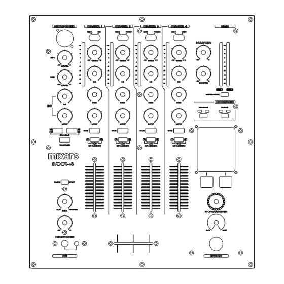 mixars MXR-4 Handbuch
