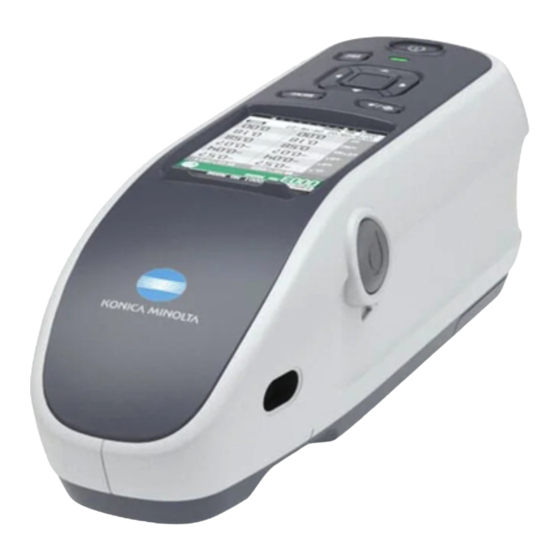 Konica Minolta CM-25cG Benutzerhandbuch