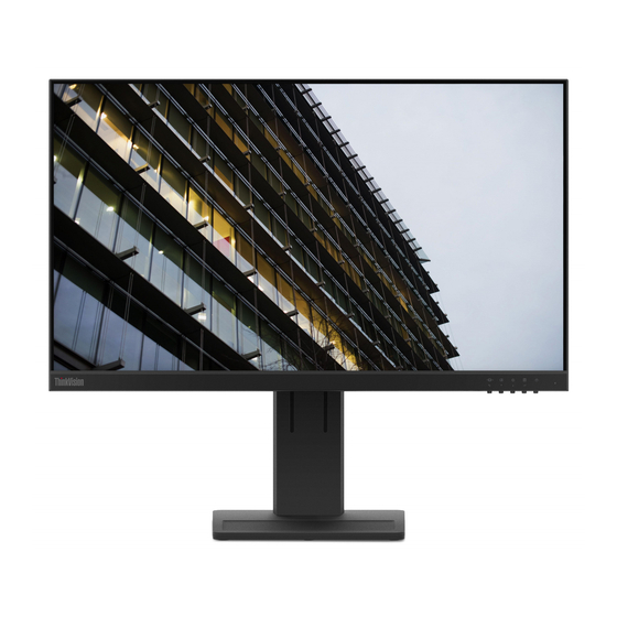 Lenovo ThinkVision E24-20 Benutzerhandbuch