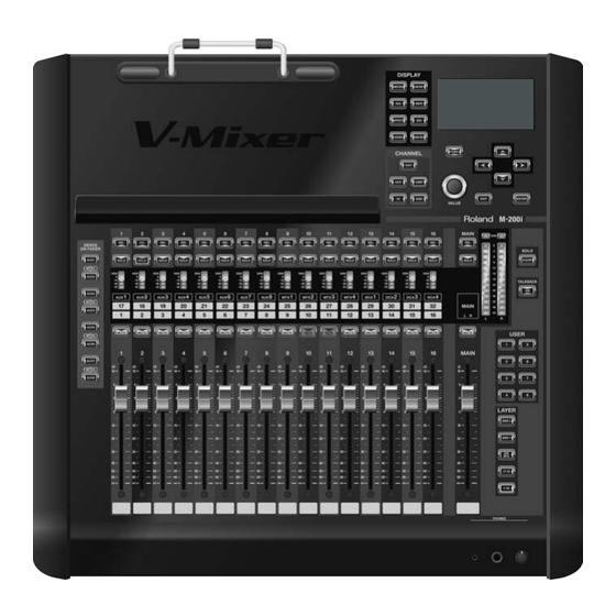 Roland M-200i Bedienungsanleitung