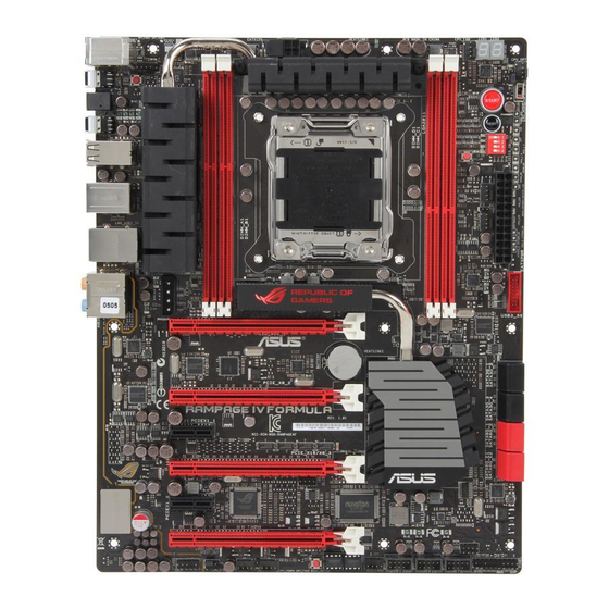 Asus Rampage IV Formula Bedienungsanleitung