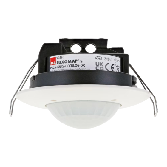B.E.G. LUXOMAT net PD2N-KNXs-OCCULOG-DX Applikationsbeschreibung