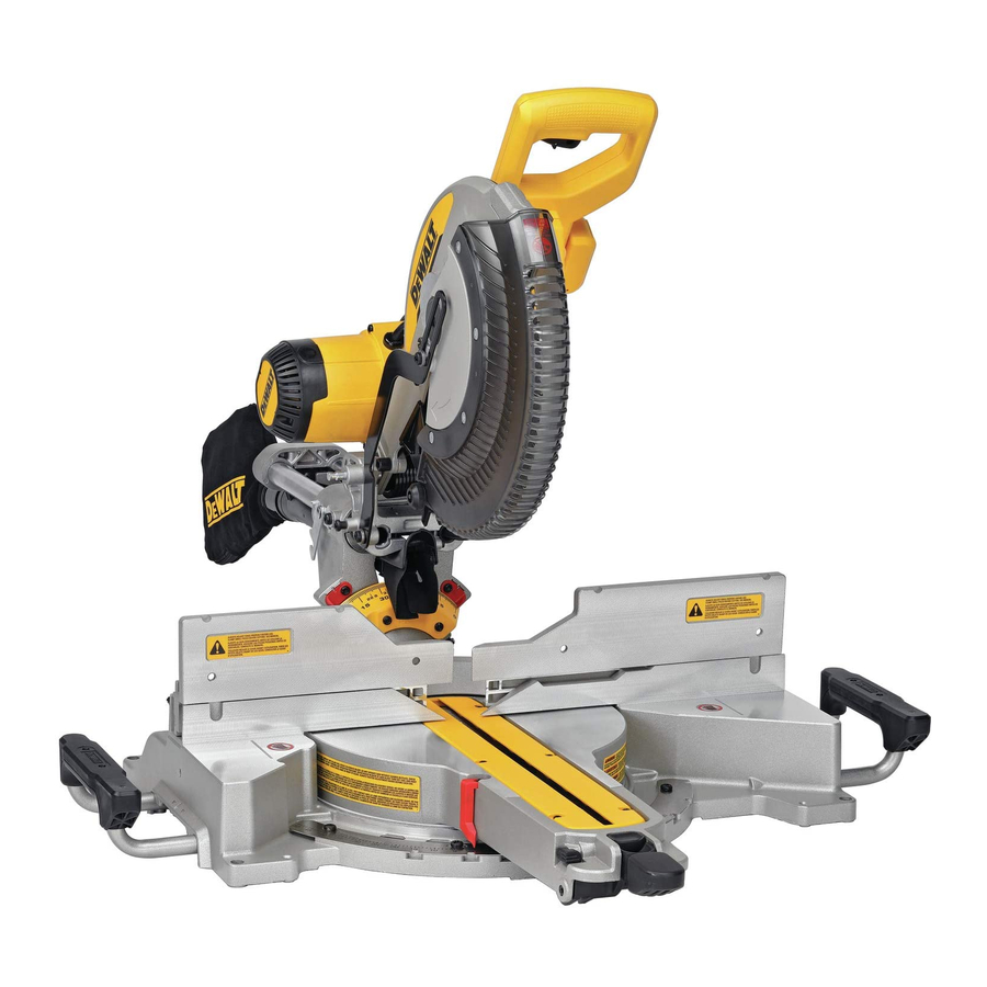 DEWALT DWS780 BERSETZT VON DEN ORIGINALANWEISUNGEN Pdf-Herunterladen ...