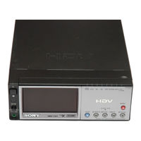 Sony HVR-M10E Bedienungsanleitung