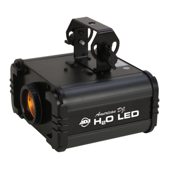 American DJ H2O LED Bedienungsanleitung