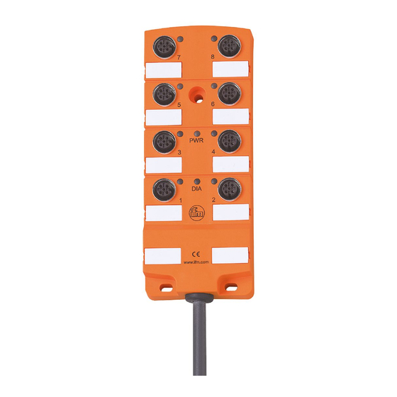IFM Electronic ecomat100 CR2013 Gerätehandbuch