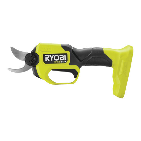 Ryobi ONE+ RY18SCXA Übersetzung Der Originalanleitung