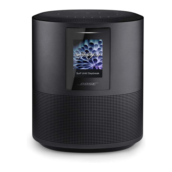 Bose HOME SPEAKER 500 Handbücher