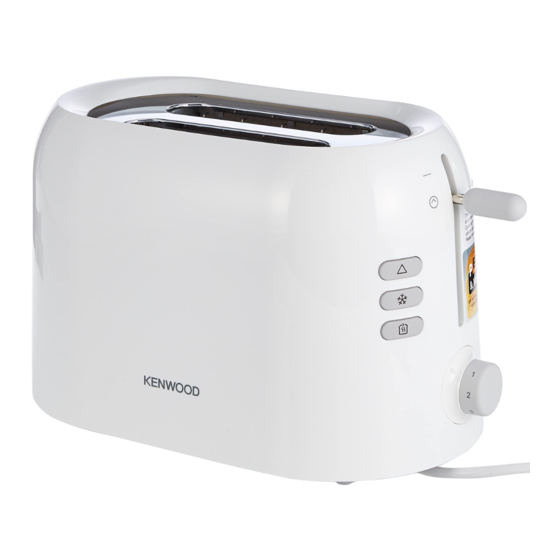 Kenwood TTP200 Serie Bedienungsanleitungen
