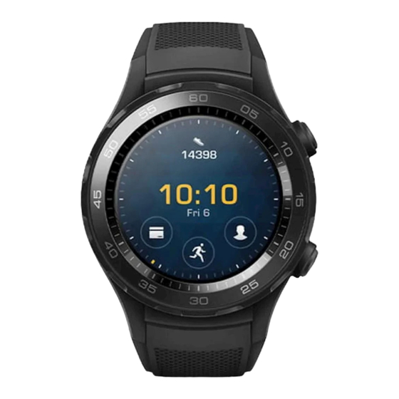 Huawei WATCH 2 Schnellstartanleitung