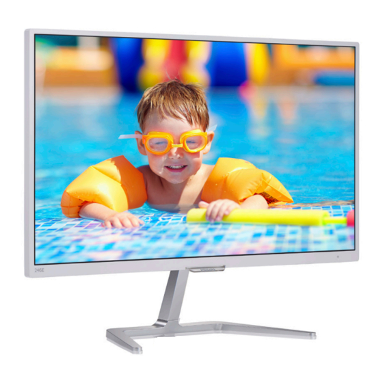 Philips 246E7 Bedienungsanleitung