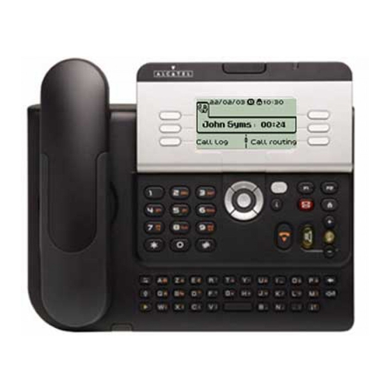 Alcatel Lucent IP Touch 4028 Phone Handbuch