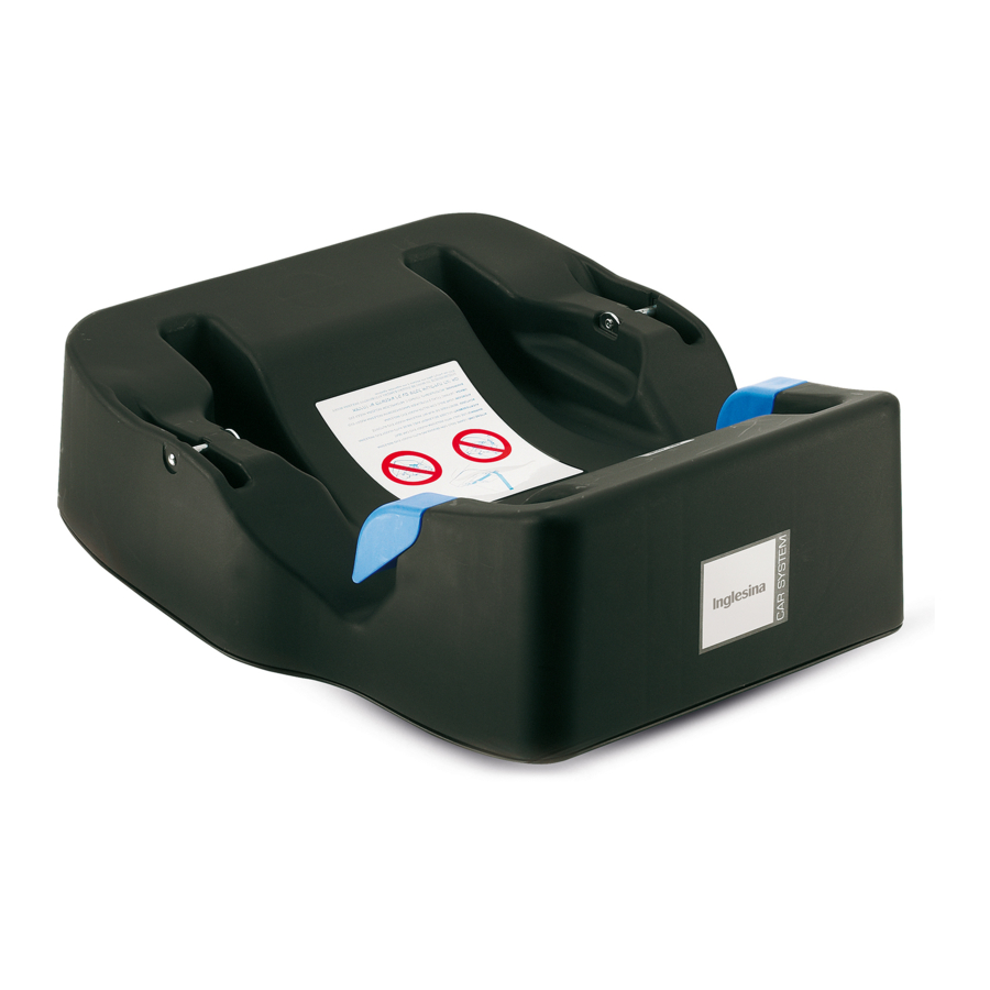 Inglesina Base Huggy SHP Bedienungsanleitung