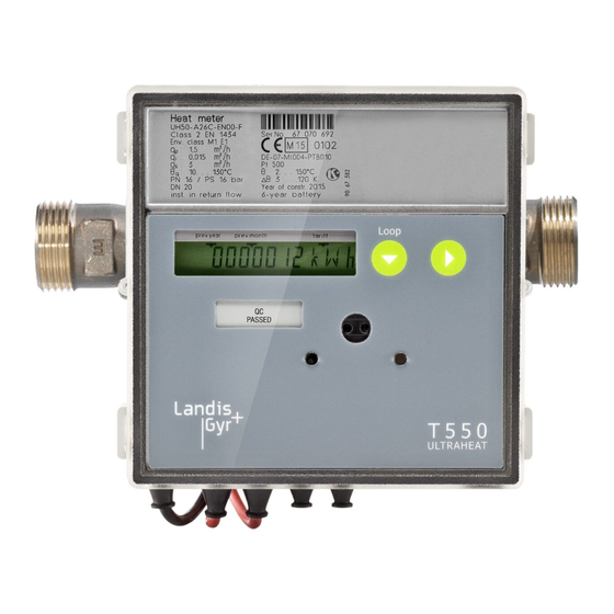 Landis+Gyr UH50 Serie Bedienungsanleitung