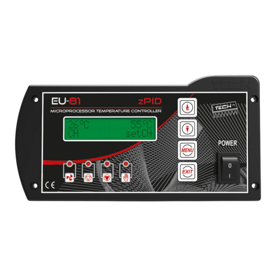 Tech Controllers EU-81 zPID Bedienungsanleitung
