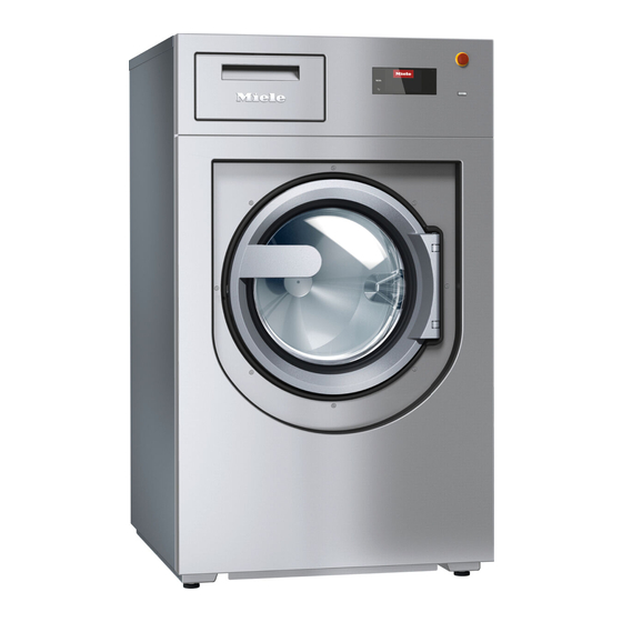 Miele PWM 912 Bedienungsanleitung