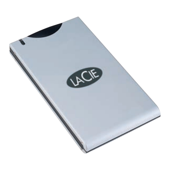 LaCie Mobile Drive Hi-Speed USB 2.0 Handbuch