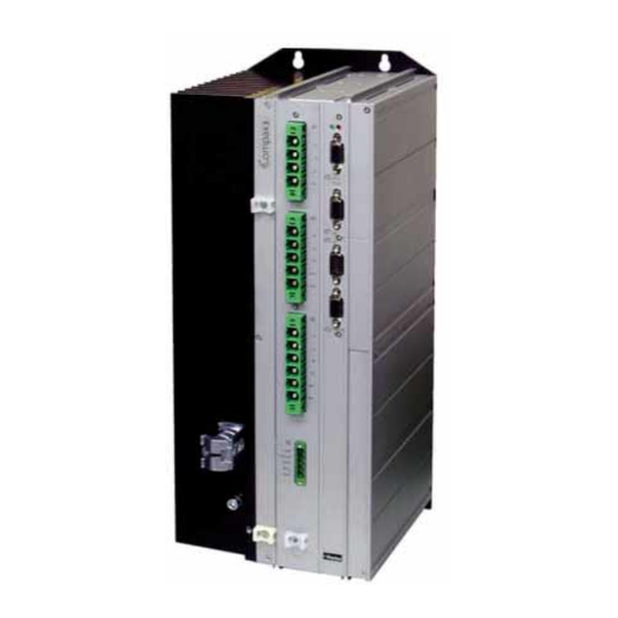 Parker Compax3 IxxT40 Bedienungsanleitung