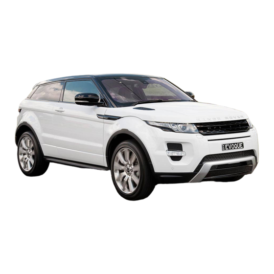 Range Rover EVOQUE Betriebsanleitung