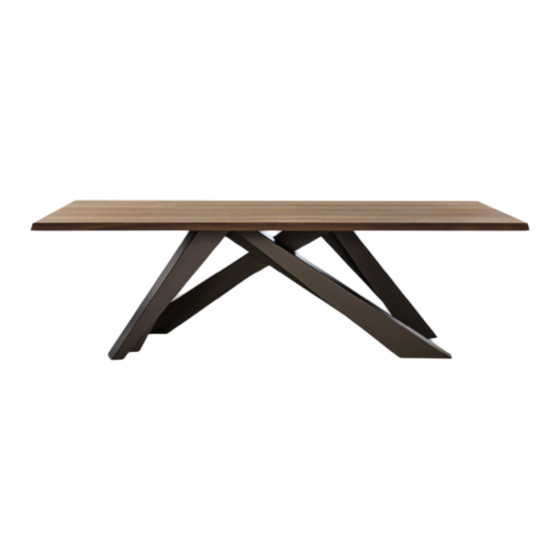 Bonaldo Big Table Aufbauanleitung