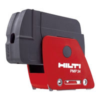 Hilti PMP 34 Bedienungsanleitung