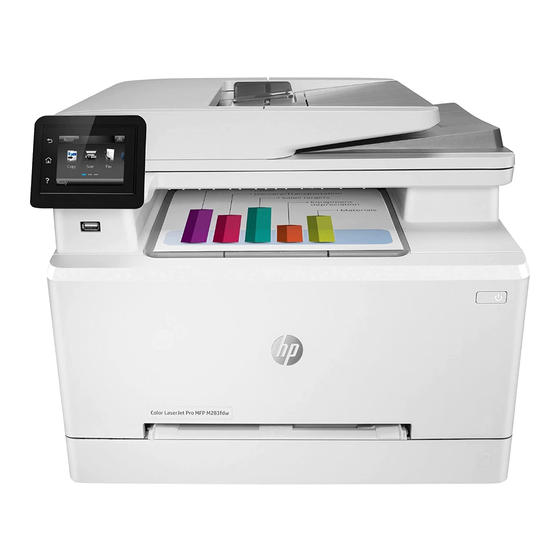 HP Color LaserJet Pro M282 Handbücher