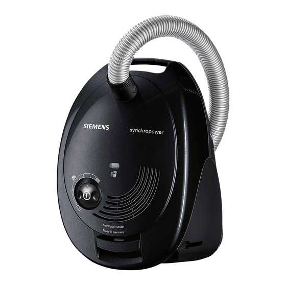Siemens VS 06 Gebrauchsanleitung