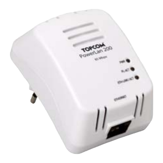 Topcom powerlan 200 turbo Handbuch